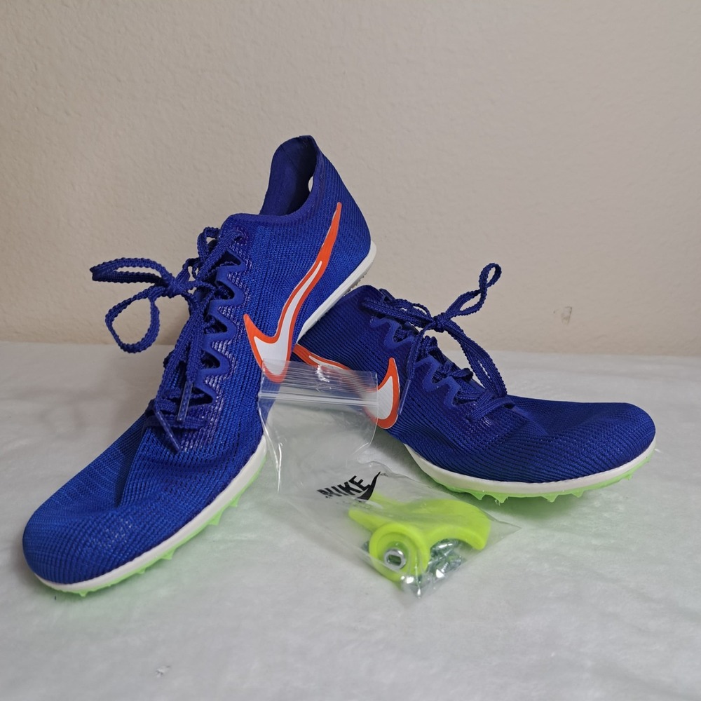 Nike Zoom Mamba 6 Track Field Distance Racer Blue Spikes DR2733-400, Mens 9.5 - Picture 4 of 10